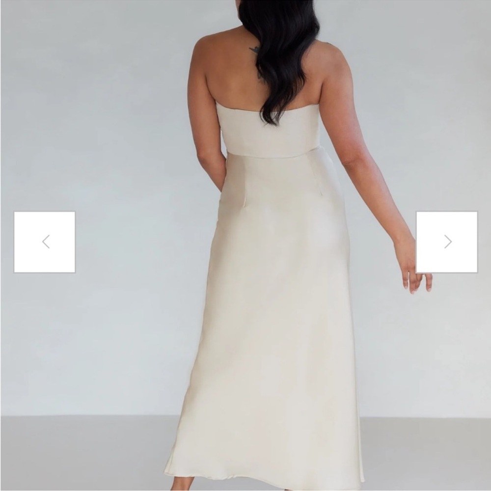 Park & Fifth Brodie Strapless Gown - Picture 5 of 6